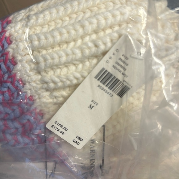 NWT! Anthropologie Maeve Knit Sweater Mini Skirt - Size Medium 🟤 - Picture 6 of 6